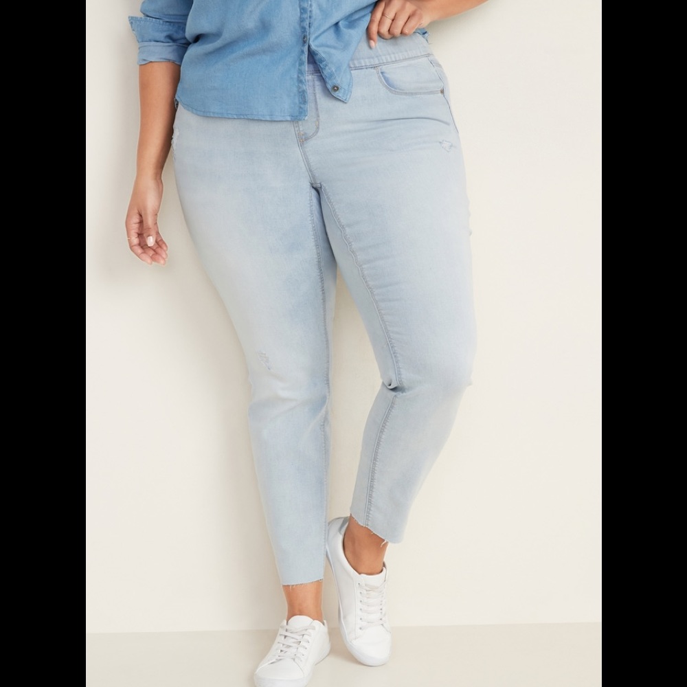 Old Navy Plus Size Rockstar Jegging High Rise